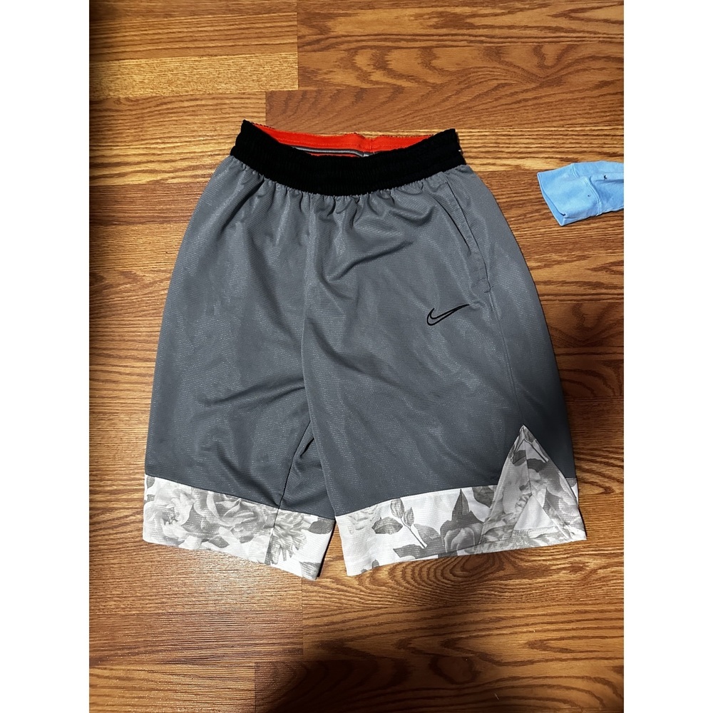 Gray Boys Athletic Shorts
